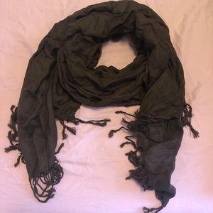 Long brown scarf